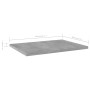 Estante estantería 4uds contrachapada gris hormigón 40x30x1,5cm de , Estanterías - Ref: Foro24-805162, Precio: 31,21 €, Descu...