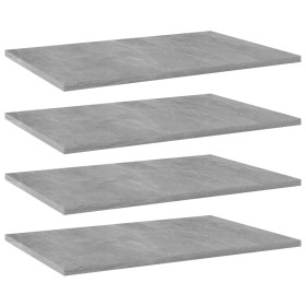 Estante estantería 4uds contrachapada gris hormigón 60x40x1,5cm von , Regale - Ref: Foro24-805258, Preis: 36,71 €, Rabatt: %