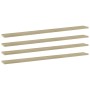 Estante estantería 4uds contrachapada roble Sonoma 100x10x1,5cm