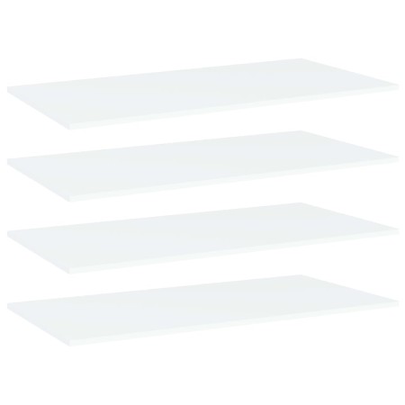 Estantes para estantería 4 uds contrachapada blanco 80x20x1,5cm von , Regale - Ref: Foro24-805298, Preis: 29,16 €, Rabatt: %