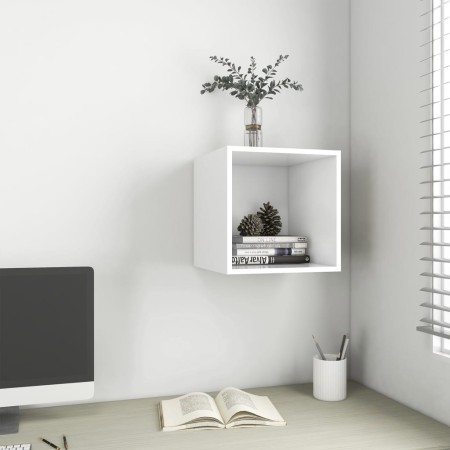 Armario de pared madera contrachapada blanco 37x37x37 cm von , Regale und Regale - Ref: Foro24-805444, Preis: 32,52 €, Rabatt: %