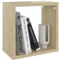 Estantes cubo de pared 2 unidades roble Sonoma 26x15x26 cm von , Regale und Regale - Ref: Foro24-807034, Preis: 23,68 €, Raba...