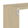 Estantes cubo de pared 2 unidades roble Sonoma 26x15x26 cm von , Regale und Regale - Ref: Foro24-807034, Preis: 23,68 €, Raba...