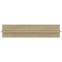 Estantes de pared 2 uds contrachapada color roble 80x11,5x18 cm von , Regale und Regale - Ref: Foro24-807339, Preis: 25,46 €,...