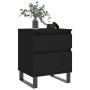Mesita de noche madera contrachapada negro 40x35x50 cm von , Nachttische - Ref: Foro24-830686, Preis: 55,25 €, Rabatt: %
