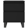 Mesita de noche madera contrachapada negro 40x35x50 cm von , Nachttische - Ref: Foro24-830686, Preis: 55,25 €, Rabatt: %