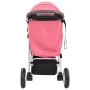 Cochecito/Silla de paseo de 3 ruedas rosa y negro | Foro24.es | Tu tienda online para hogar, jardín y más Foro24.es