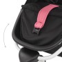 Cochecito/Silla de paseo de 3 ruedas rosa y negro | Foro24.es | Tu tienda online para hogar, jardín y más Foro24.es