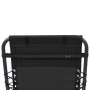 Reposacabezas de silla de jardín textilene negro 40x7,5x15 cm von , Kissen für Stühle und Sofas - Ref: Foro24-47932, Preis: 1...