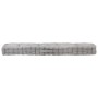 Cojín para palés algodón gris 120x40x7 cm by , Cushions for chairs and sofas - Ref: Foro24-48677, Price: 38,93 €, Discount: %