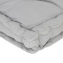 Cojín para palés algodón gris 120x40x7 cm by , Cushions for chairs and sofas - Ref: Foro24-48677, Price: 38,93 €, Discount: %