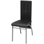 Conjunto de comedor de cinco piezas negro | Foro24.es | Tu tienda online para hogar, jardín y más Foro24.es