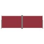 Red retractable side awning 200x600 cm by vidaXL, Umbrellas - Ref: Foro24-318011, Price: 110,16 €, Discount: %