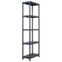 Estantería de plástico 5 unidades 125 kg 60x30x180 cm negro von , Industrieregale - Ref: Foro24-276258, Preis: 212,71 €, Raba...