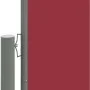 Red retractable side awning 200x600 cm by vidaXL, Umbrellas - Ref: Foro24-318011, Price: 108,71 €, Discount: %