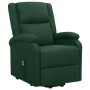 Sillón elevable tela verde oscuro by , Armchairs - Ref: Foro24-329705, Price: 360,63 €, Discount: %