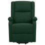 Sillón elevable tela verde oscuro by , Armchairs - Ref: Foro24-329705, Price: 360,63 €, Discount: %