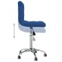 Silla de oficina giratoria de tela azul von , Bürostühle - Ref: Foro24-334317, Preis: 85,12 €, Rabatt: %