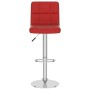 Taburete de cocina de cuero sintético color vino tinto by , Kitchen stools - Ref: Foro24-334225, Price: 74,26 €, Discount: %