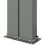 Rote einziehbare Seitenmarkise 200x600 cm von vidaXL, Sonnenschirme - Ref: Foro24-318011, Preis: 110,16 €, Rabatt: %