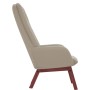 Sillón de relax de terciopelo gris claro | Foro24.es | Tu tienda online para hogar, jardín y más Foro24.es