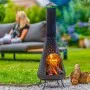 RedFire Chimenea de jardín Napa negro de RedFire, Chimeneas - Ref: Foro24-441226, Precio: 121,76 €, Descuento: %