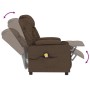 Sillón de masaje eléctrico tela marrón by , Electric massage chairs - Ref: Foro24-339062, Price: 245,67 €, Discount: %