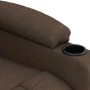 Sillón de masaje eléctrico tela marrón by , Electric massage chairs - Ref: Foro24-339062, Price: 245,67 €, Discount: %