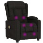 Sillón de masaje de tela negro de , Sillones de masaje eléctricos - Ref: Foro24-339060, Precio: 280,62 €, Descuento: %