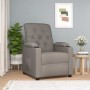 Sillón reclinable de tela gris taupe | Foro24.es | Tu tienda online para hogar, jardín y más Foro24.es