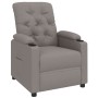 Sillón reclinable de tela gris taupe | Foro24.es | Tu tienda online para hogar, jardín y más Foro24.es