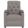 Sillón reclinable de tela gris taupe | Foro24.es | Tu tienda online para hogar, jardín y más Foro24.es