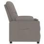 Sillón reclinable de tela gris taupe | Foro24.es | Tu tienda online para hogar, jardín y más Foro24.es