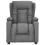 Sillón reclinable de tela gris claro by , Armchairs - Ref: Foro24-339048, Price: 225,91 €, Discount: %