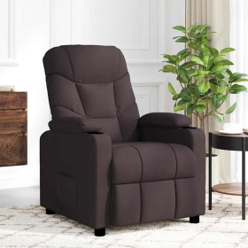 Sillón de masaje eléctrico tela marrón oscuro by , Electric massage chairs - Ref: Foro24-339097, Price: 258,54 €, Discount: %