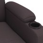 Sillón reclinable de tela marrón by , Armchairs - Ref: Foro24-339106, Price: 203,64 €, Discount: %