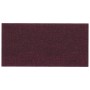 Paneles de pared 12 uds tela morado 30x15 cm 0,54 m² by , Wall covering - Ref: Foro24-343766, Price: 20,85 €, Discount: %