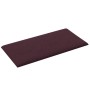 Paneles de pared 12 uds tela morado 30x15 cm 0,54 m² by , Wall covering - Ref: Foro24-343766, Price: 20,85 €, Discount: %