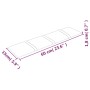 Paneles de pared 12 uds terciopelo gris oscuro 60x15 cm 1,08 m² von , Wandverkleidung - Ref: Foro24-344064, Preis: 29,35 €, R...