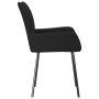 Sillas de comedor 2 unidades tela negro | Foro24.es | Tu tienda online para hogar, jardín y más Foro24.es