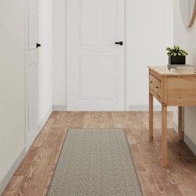 Alfombra de pasillo con aspecto de sisal gris taupe 50x200 cm by , Rugs - Ref: Foro24-355766, Price: 42,50 €, Discount: %