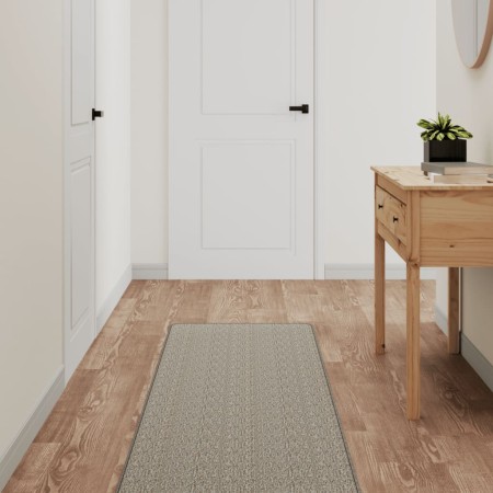 Alfombra de pasillo con aspecto de sisal gris taupe 50x200 cm by , Rugs - Ref: Foro24-355766, Price: 42,50 €, Discount: %