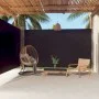 Black retractable side awning 220x600 cm by vidaXL, Umbrellas - Ref: Foro24-318012, Price: 84,28 €, Discount: %