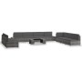 Juego de muebles de jardín 10 piezas ratán sintético gris by , Garden sets - Ref: Foro24-3054610, Price: 1,00 €, Discount: %
