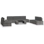 Juego de muebles de jardín 8 piezas ratán sintético gris by , Garden sets - Ref: Foro24-3054604, Price: 816,56 €, Discount: %