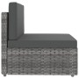 Juego de muebles de jardín 8 piezas ratán sintético gris by , Garden sets - Ref: Foro24-3054604, Price: 816,56 €, Discount: %
