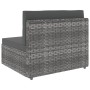 Juego de muebles de jardín 8 piezas ratán sintético gris by , Garden sets - Ref: Foro24-3054604, Price: 816,56 €, Discount: %