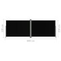 Toldo lateral retráctil negro 220x600 cm de vidaXL, Sombrillas - Ref: Foro24-318012, Precio: 126,84 €