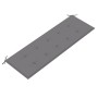 Banco de jardín apilable con cojín madera maciza teca 159 cm by , garden benches - Ref: Foro24-3063307, Price: 235,73 €, Disc...