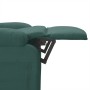 Sillón de masaje de tela verde oscuro by , Electric massage chairs - Ref: Foro24-321232, Price: 203,09 €, Discount: %